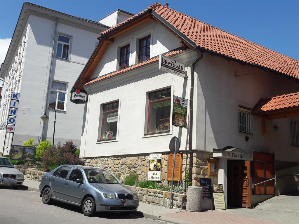Ubytování U Františka Valasské Klobouky Exterior foto